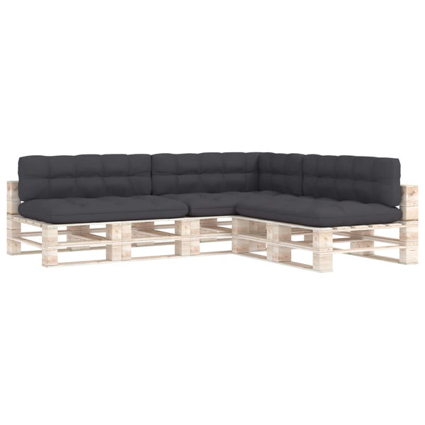 Palettensofa-Kissen 7 Stk. Anthrazit