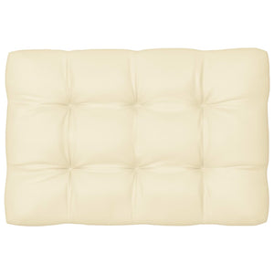 Palettensofa-Auflagen 7 Stk. Creme