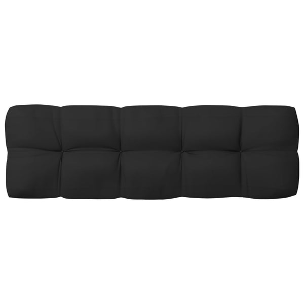 Palettensofa-Auflagen 7 Stk. Schwarz