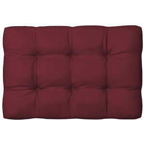 Palettensofa-Kissen 7 Stk. Weinrot