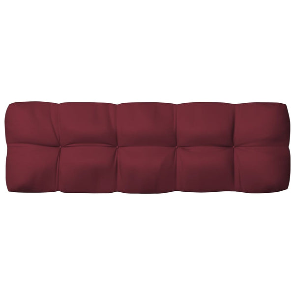 Palettensofa-Kissen 7 Stk. Weinrot