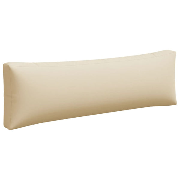 Palettenkissen 3-tlg. Beige Stoff