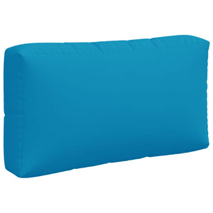 Palettenkissen 3-tlg. Blau Stoff