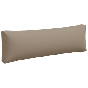 Palettenkissen 3-tlg. Taupe Stoff
