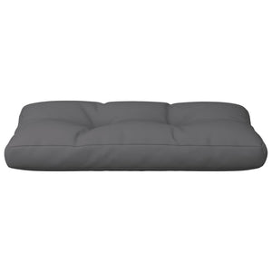 Palettenkissen Anthrazit 80x40x12 cm Stoff