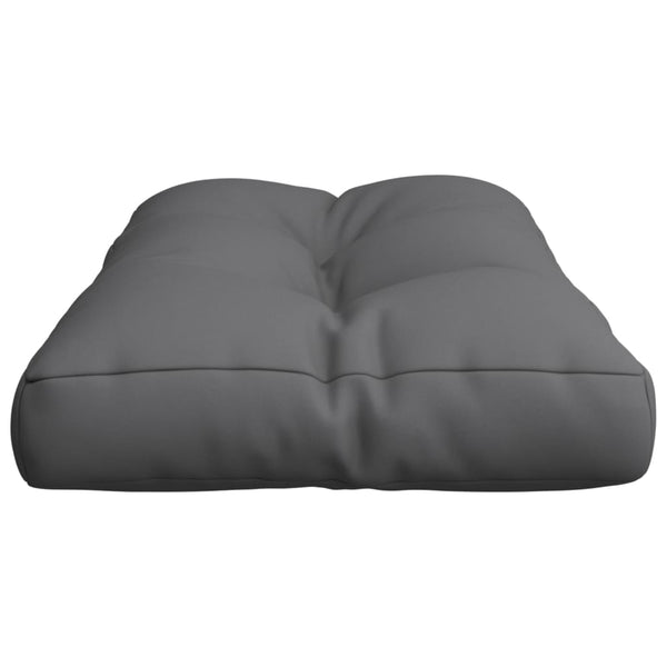 Palettenkissen Anthrazit 80x40x12 cm Stoff