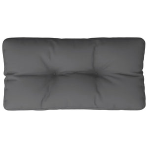 Palettenkissen Anthrazit 80x40x12 cm Stoff