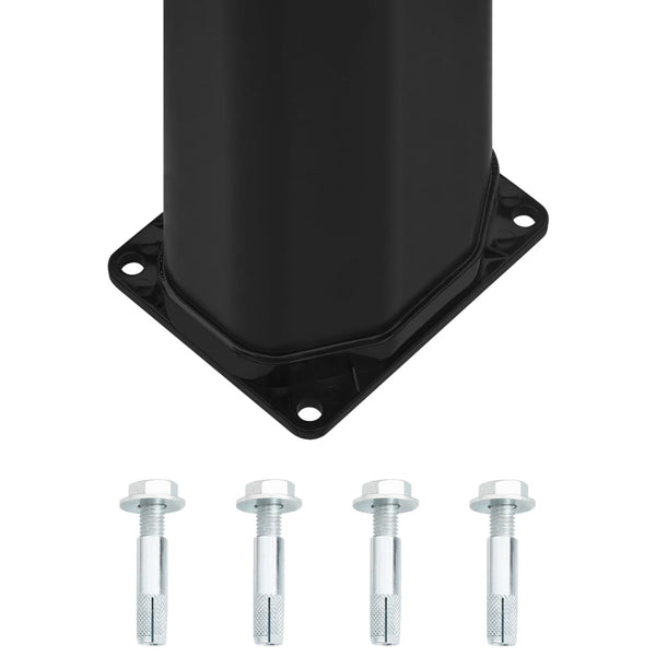 35L Solar Dusche mit Duschkopf und Wasserhahn - Schwarz