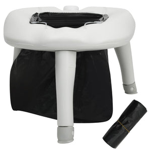 Tragbare Campingtoilette mit Beuteln