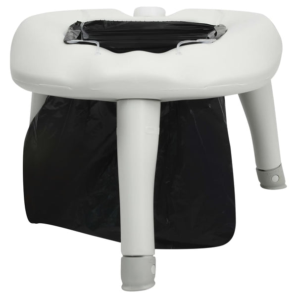 Tragbare Campingtoilette mit Beuteln