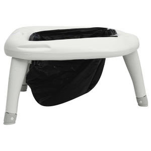 Tragbare Campingtoilette mit Beuteln
