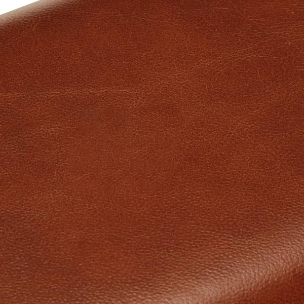 Echtleder Sitzbank Turnbock Design Braun 58cm