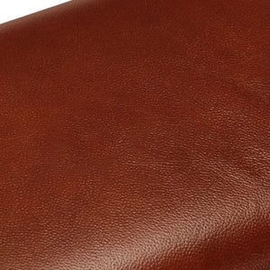 Echtleder Sitzbank Turnbock Design Braun 38cm