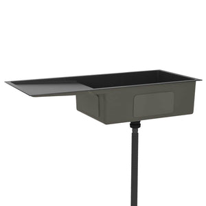 Schwarze Edelstahl Einbauspüle