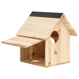 Eichhörnchenhaus Tanne Massivholz 26x25x29 cm