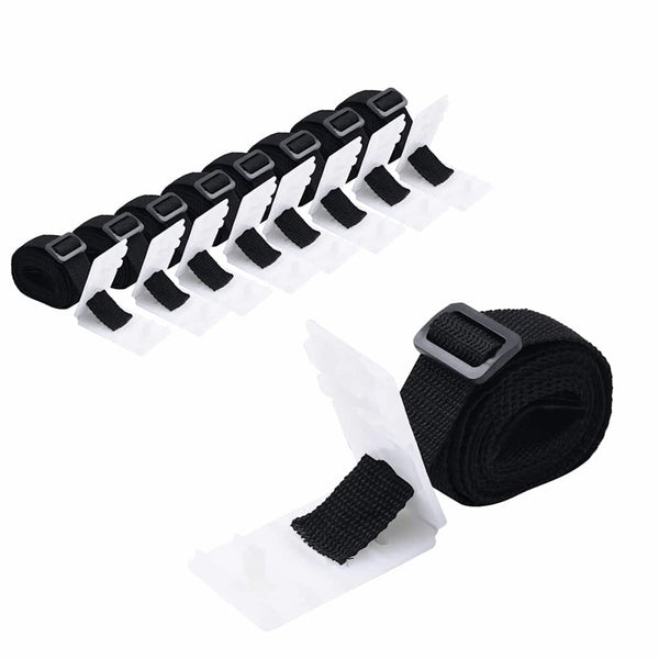 Poolabdeckung Befestigungsgurte - 8er Set