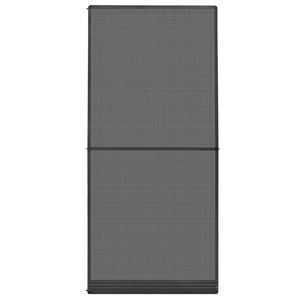 Schwenkbarer Insektenschutz 100x215cm Anthrazit/Schwarz