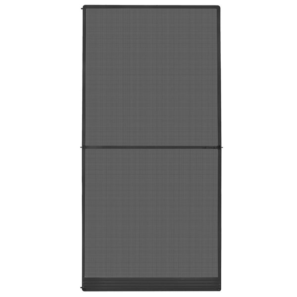 Schwenkbarer Insektenschutz 120x240cm Anthrazit/Schwarz
