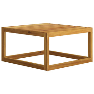 8-tlg. Garten-Lounge-Set mit Auflagen Massivholz Akazie