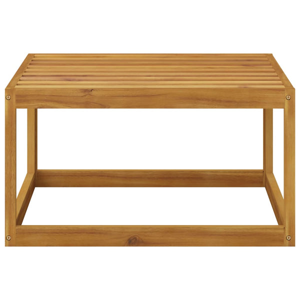 vidaXL Salon de jardin 6 pcs avec coussins Bois d'acacia massif