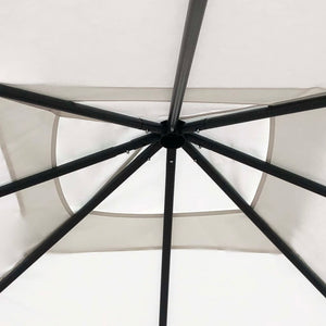 Pavillon 3x3x2,6 m Creme 160 g/m²
