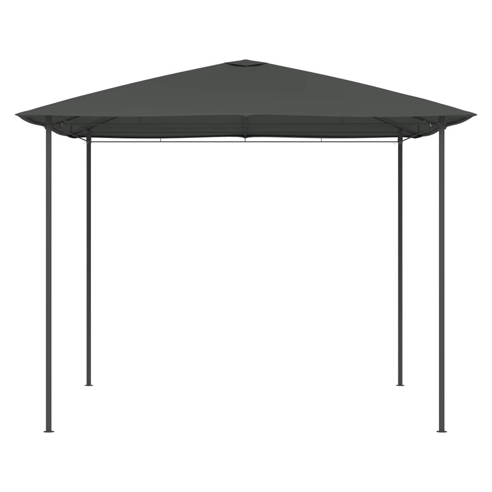 Pavillon 3x3x2,6 m Anthrazit 160 g/m²