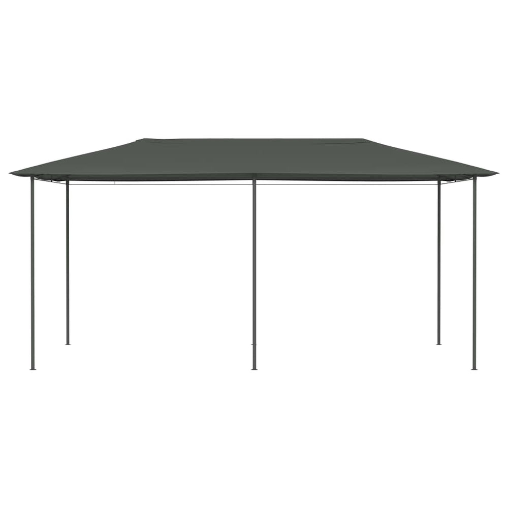 Pavillon 2,98x5,3x2,59 m Grau 160 g/m²