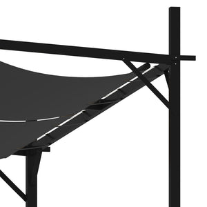 Pavillon mit Ausziehbarem Dach 600x300x233 cm Anthrazit
