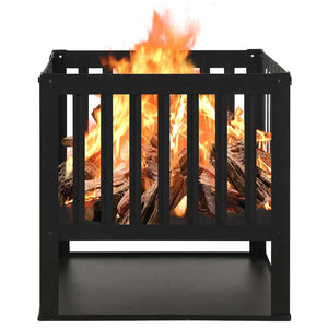 Feuerstelle 40x40x40 cm Stahl
