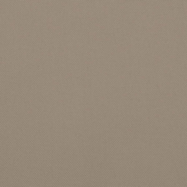 Stuhlkissen 2 Stk. Taupe 40x40x7 cm Oxford-Gewebe