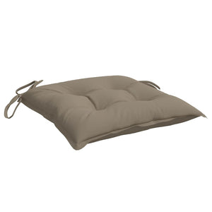 Stuhlkissen 2 Stk. Taupe 50x50x7 cm Oxford-Gewebe