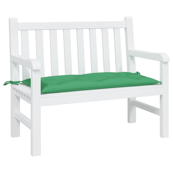 Gartenbank-Auflage Grün 100x50x7 cm Oxford-Gewebe