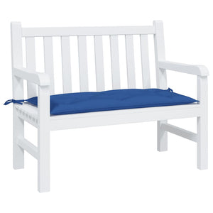Gartenbank-Auflage Blau 100x50x7 cm Oxford-Gewebe