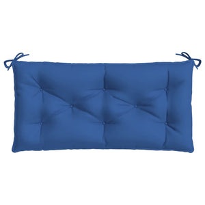 Gartenbank-Auflage Blau 100x50x7 cm Oxford-Gewebe