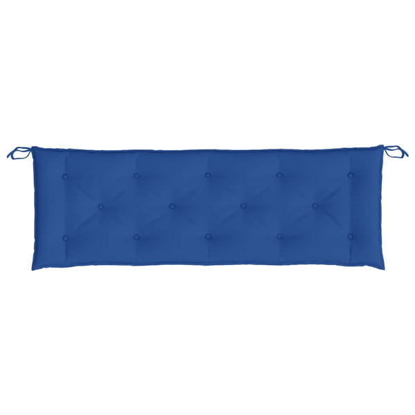 Gartenbank-Auflage Blau 150x50x7 cm Oxford-Gewebe