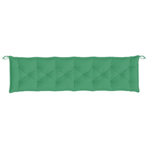 Gartenbank-Auflage Grün 200x50x7 cm Oxford-Gewebe