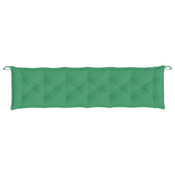 Gartenbank-Auflage Grün 200x50x7 cm Oxford-Gewebe