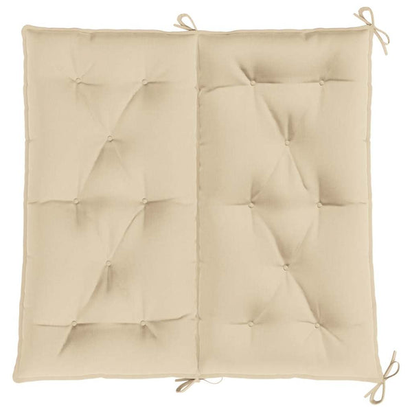 Gartenbank-Auflage Beige 100x(50+50)x7 cm Oxford-Gewebe
