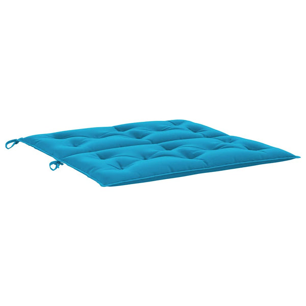 Gartenbank-Auflage Hellblau 100x(50+50)x7 cm Oxford-Gewebe