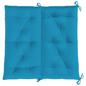 Gartenbank-Auflage Hellblau 100x(50+50)x7 cm Oxford-Gewebe