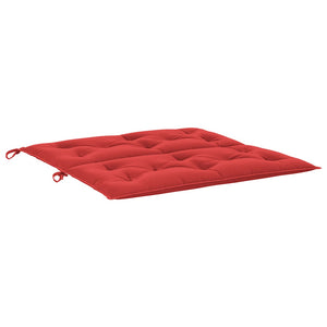 Gartenbank-Auflage Rot 100x(50+50)x7 cm Oxford-Gewebe