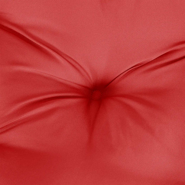 Gartenbank-Auflage Rot 100x(50+50)x7 cm Oxford-Gewebe