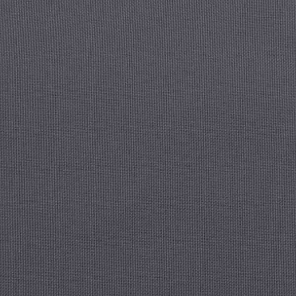 Gartenbank-Auflage Anthrazit 120x(50+50)x7 cm Oxford-Gewebe