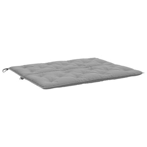 Gartenbank-Auflage Grau 120x(50+50)x7 cm Oxford-Gewebe