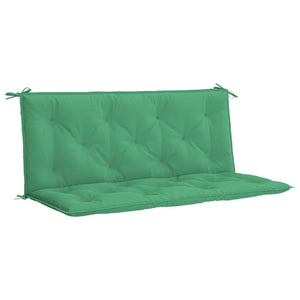 Gartenbank-Auflage Grün 120x(50+50)x7 cm Oxford-Gewebe