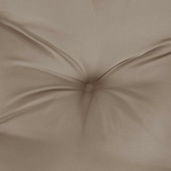 Gartenbank-Auflage Taupe 120x(50+50)x7 cm Oxford-Gewebe