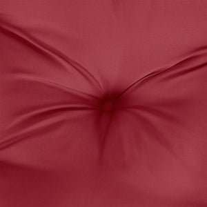 Gartenbank-Auflage Weinrot 120x(50+50)x7 cm Oxford-Gewebe