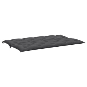Gartenbank-Auflage Anthrazit 150x(50+50)x7 cm Oxford-Gewebe
