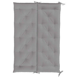 Gartenbank-Auflage Grau 150x(50+50)x7 cm Oxford-Gewebe