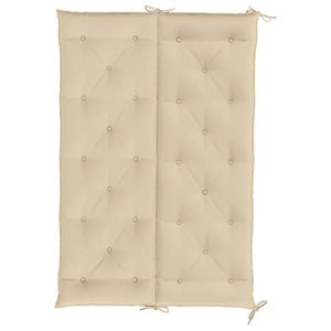Gartenbank-Auflage Beige 150x(50+50)x7 cm Oxford-Gewebe